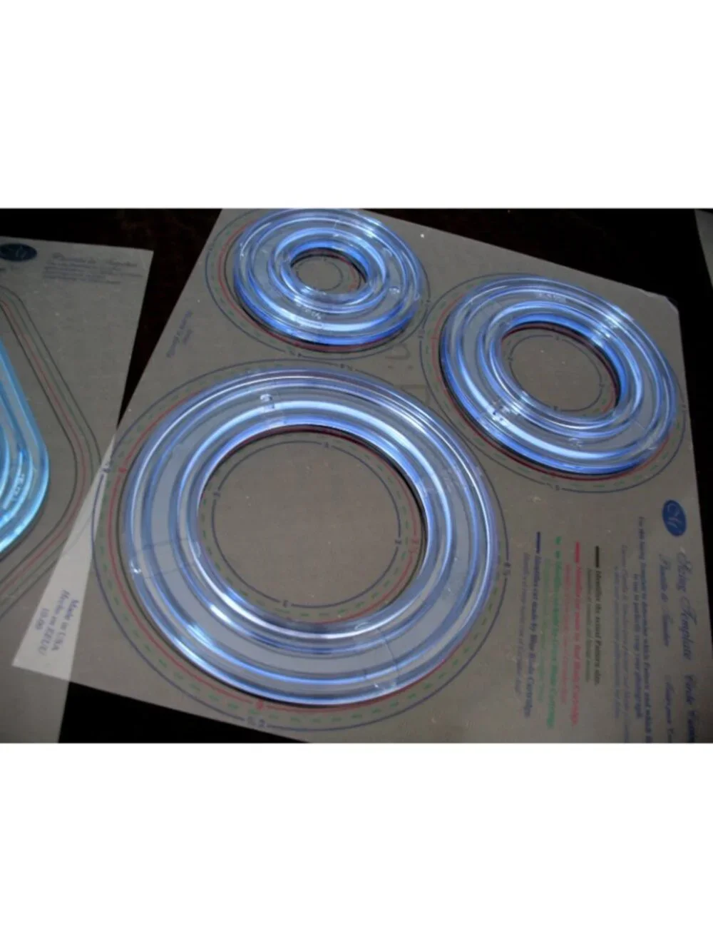 Creative Memories CustomCutting, mat blades, Ovals, Circles, Celestial Patterns.